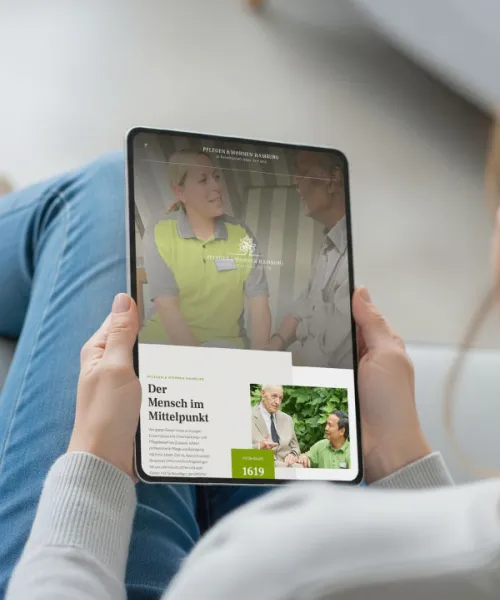 Digitale Empathie für Hamburgs größte Pflegeeinrichtung